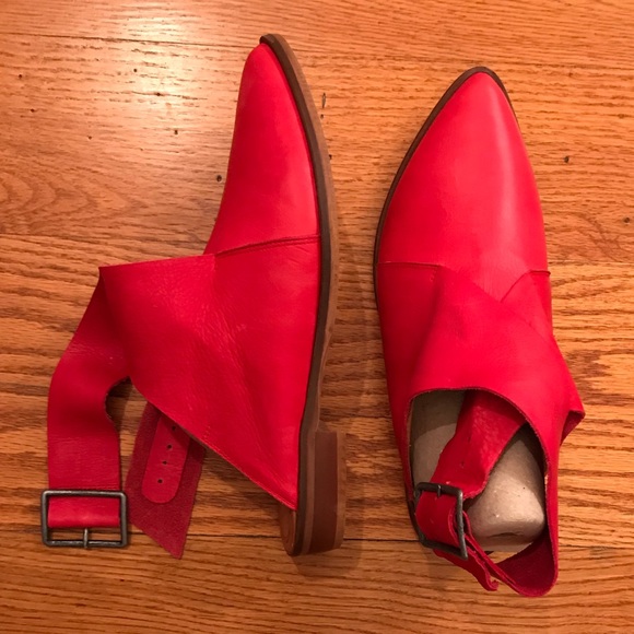 Free People Shoes - NWOT Free People Wrap, Red
